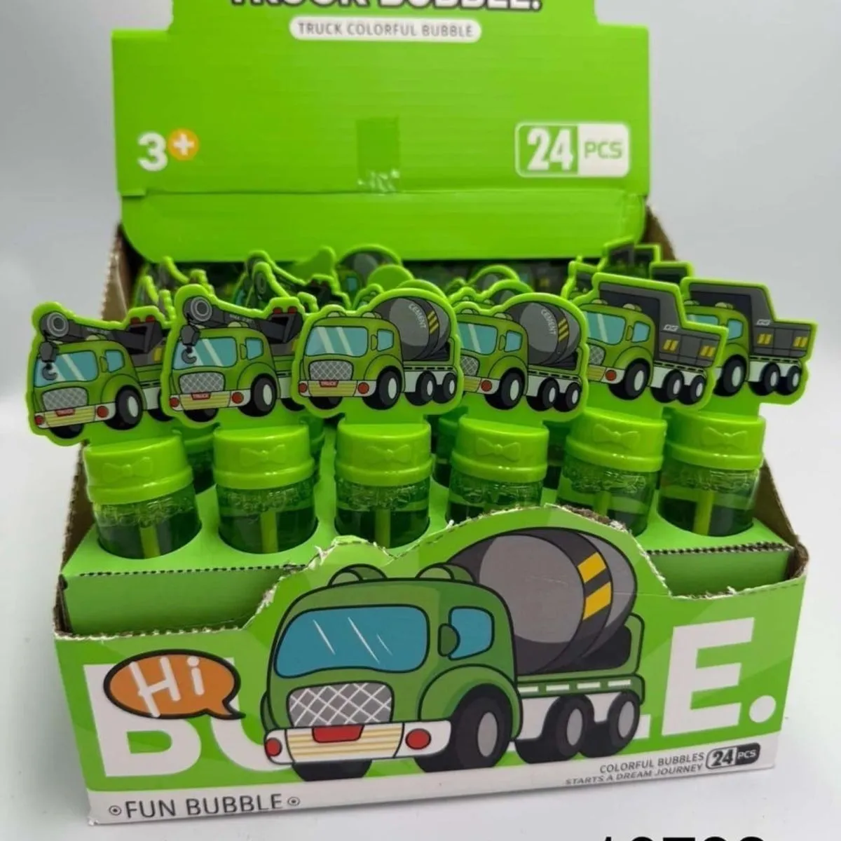 Bańki Mydlane Truck Bubble - Mix Pojazdy Budowlane 48 szt.
