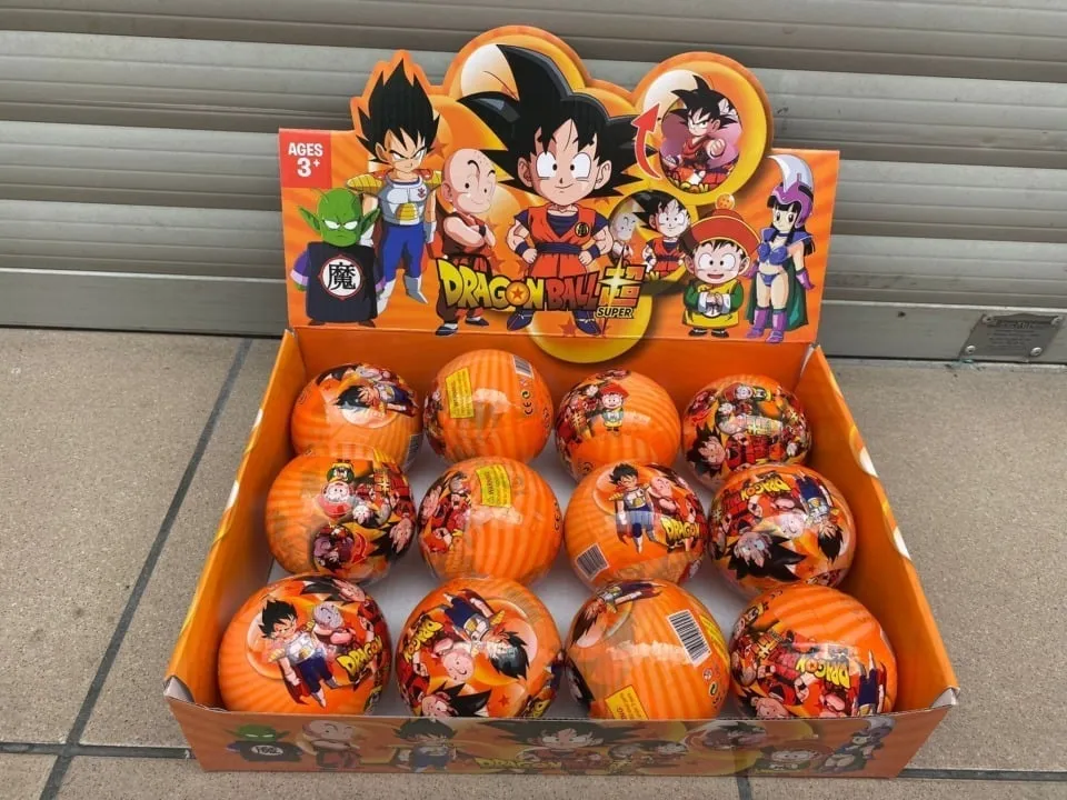 Kule z Figurkami Dragon Ball Super - Zabawka Niespodzianka 12 szt.