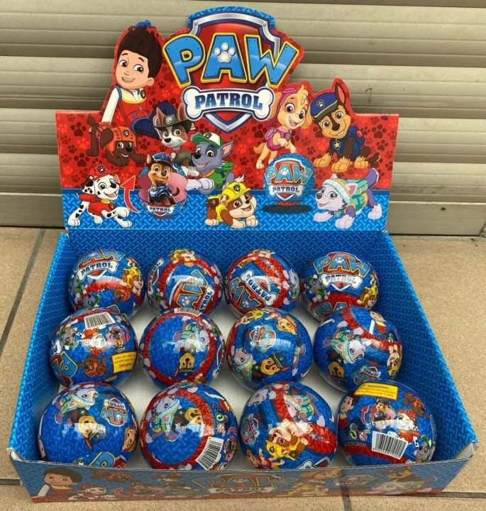 Kula Figurki Paw Patrol Zestaw Niespodzianka 12 szt