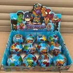 Kula Niespodzianka Figurki Avengers Marvel 12 szt. Display