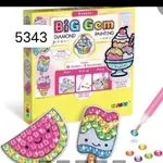 Wyklejanka Diamentowa Big Gem Sweets 12 Naklejek 6szt