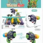 Pistolety na wodę Funny Water Gun 15cm Roślina 12szt