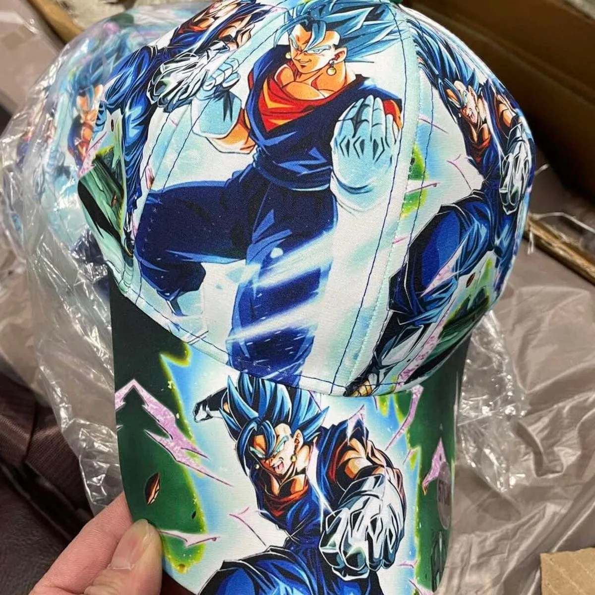 Czapki z daszkiem Dragon Ball Vegeta dla dzieci, Full Print