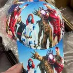 Czapki dla Dzieci z Daszkiem 54cm Superbohaterowie Marvel 12szt