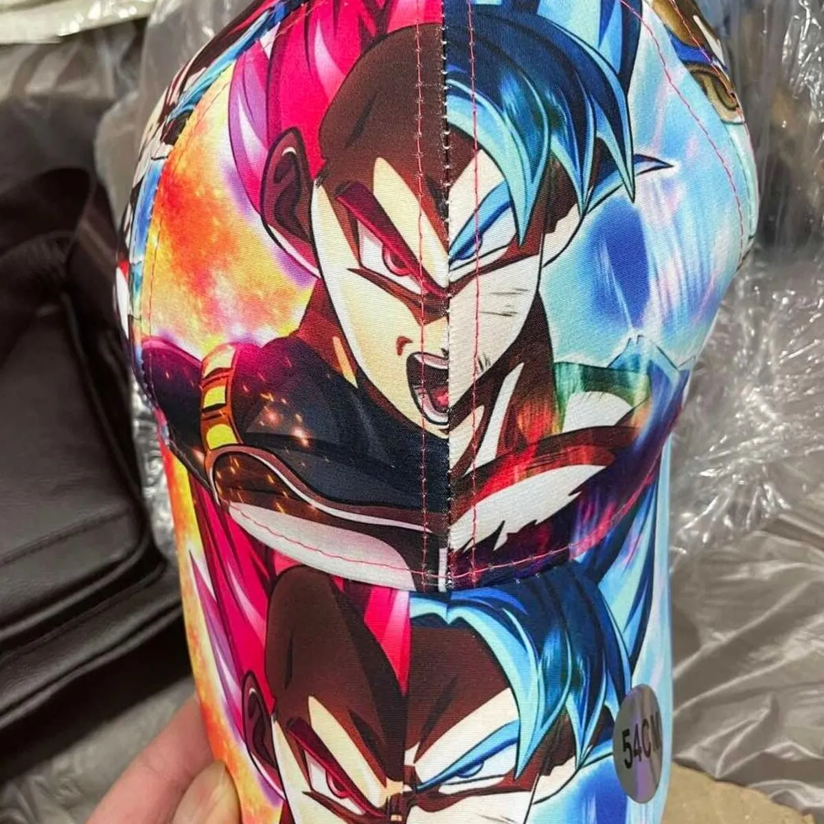 Czapki Bejsbolówki Anime Goku 54cm dla Dzieci