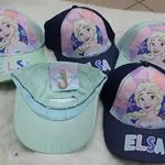 Czapka z daszkiem dla dzieci Elsa Frozen, mix kolorów, 12 szt.