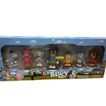 Zabawka Figurki Bluey 7PCS Family & Friends Pack