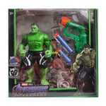 Zabawka Figurka Hulk Avengers Endgame z wyrzutnią i kartami, 6 szt.