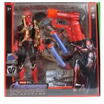 Figurka Avengers Spider-Man z wyrzutnią i kartami, zestaw 6 szt.