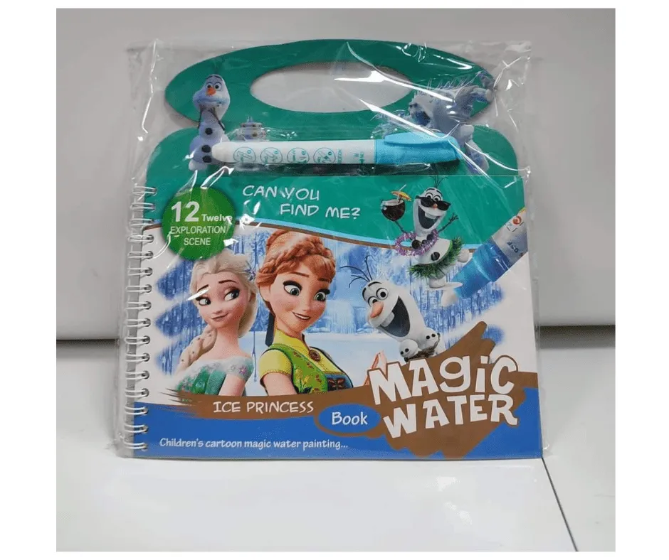 Kraina Lodu Kolorowanka Wodna Magic Water Book z Pisakiem
