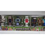 Zabawki Figurki Minecraft Świecące - Zestaw 6 szt. z Akcesoriami