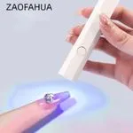 Mini Lampa UV/LED do Paznokci Przenośna Biała ZAOFAHUA