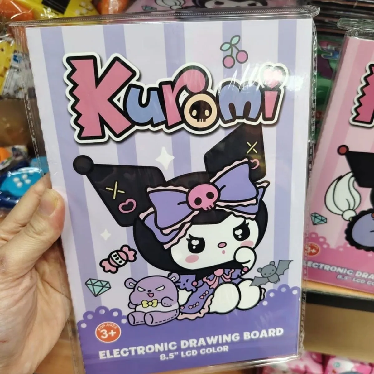 Tablet graficzny LCD 8.5" Kuromi znikopis dla dzieci