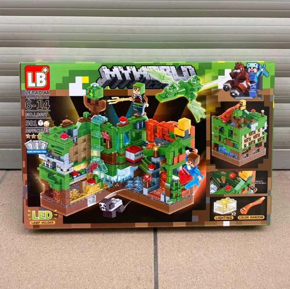 Klocki My World 863+PCS z Podświetleniem LED LB+ PK15167
