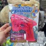 Pistolety Bubble z Efektem Świetlnym Mix Kolorów 12 szt.