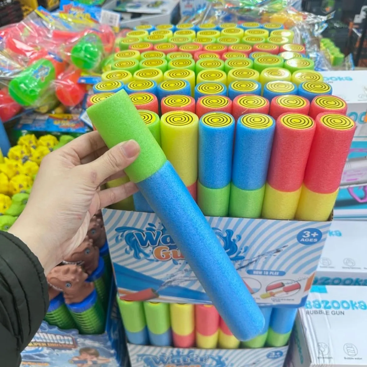 Pistolety Wodne Water Gun Piankowe Sikawki, 35 szt.