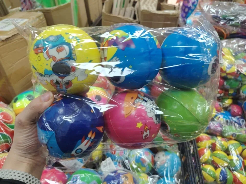 Zabawka Piłka dla Dzieci Miękka Piankowa Kosmos 12 szt. PK15268