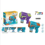 Pistolety Bubble Gun 17,5cm z efektami świetlnymi 6 szt. Mix