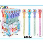 Bubble Stick Miecz do Baniek 37,5cm Serce ze Skrzydłami 24szt