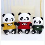 Maskotka Pluszowa Panda w Sweterku 25cm - Mix Kolorów