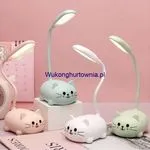LED Lampa do Spania dla Dzieci Kotek Elastyczna Mix 12szt