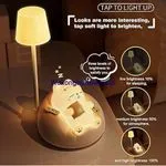 Lampa LED Dotykowa Miś dla Dzieci, 3 Poziomy Jasności