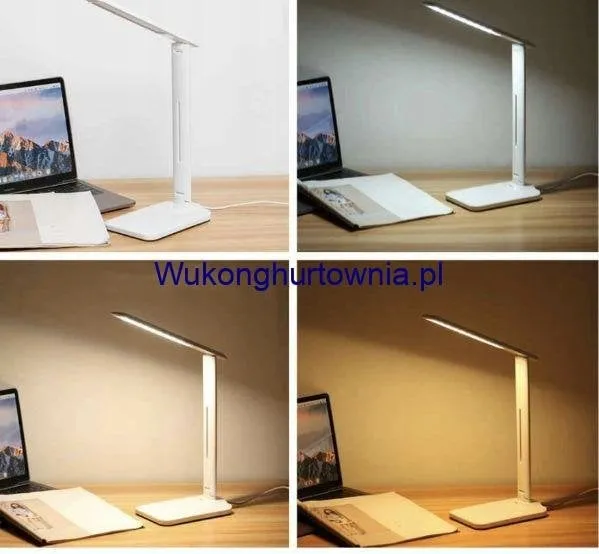 Lampa biurkowa LED Biruko regulowana barwa światła biała