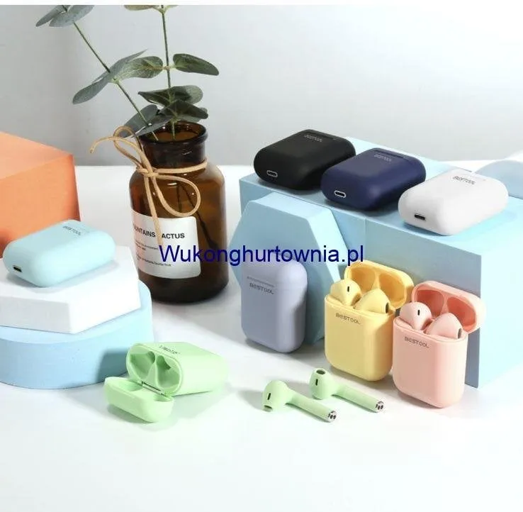 Słuchawki bezprzewodowe inPods 12 Bluetooth 5.0 Mix Kolorów 12szt