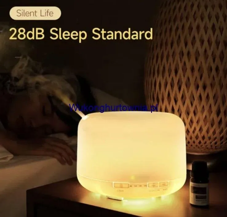 Dyfuzor zapachowy LED kolorowy Silent Life 28dB