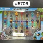 Zestaw 24 figurek Minecraft Minifigurki kolekcjonerskie 24PCS