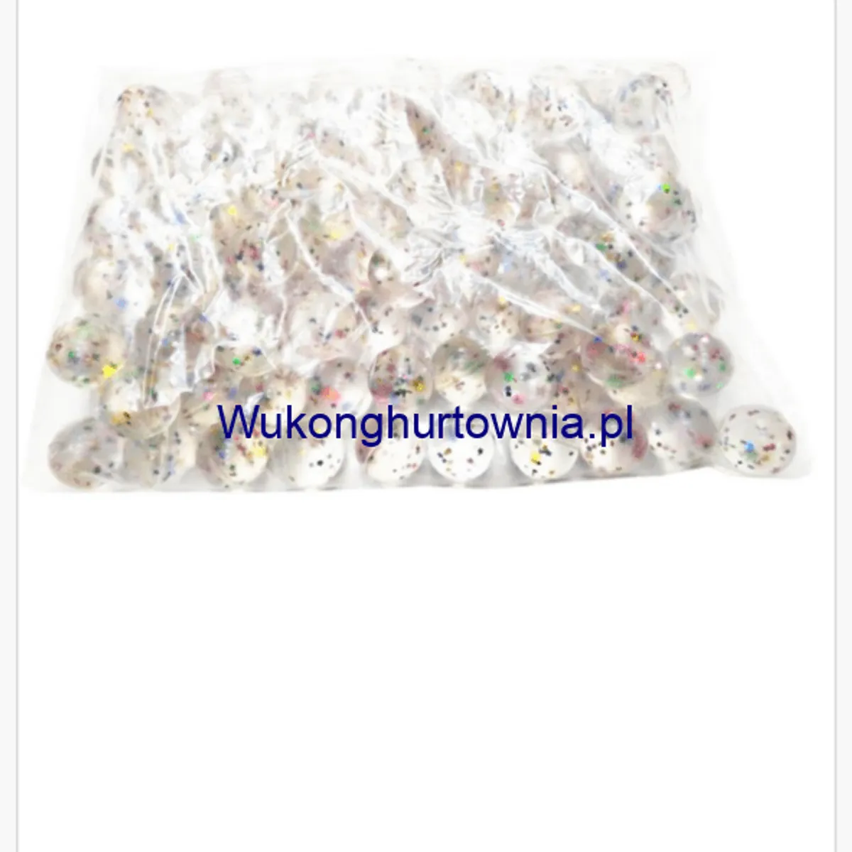 Piłka Kauczukowa Odbijająca się z Gwiazdkami 32mm 100szt