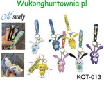 Brelok do Kluczy Postacie Bajkowe 7cm Silikonowy 12szt PK15585