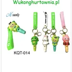 Brelok do Kluczy z Gwizdkiem Zwierzątka M-sunly KQT-014 12szt