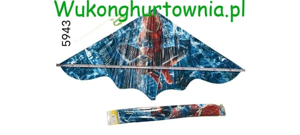 Latawiec foliowy Spiderman, szerokość ok. 90cm - 20 szt.
