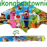 Latawiec Mario kolorowy z uchwytem i linką - 20 szt.