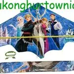 Latawiec foliowy Frozen z uchwytem i linką, 20 szt.
