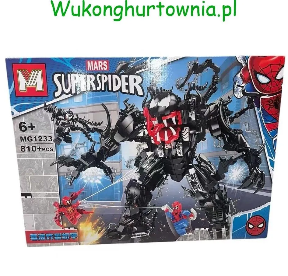 Klocki Superspider Mars 810+PCS Mech MG1233 6+