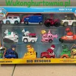Zestaw Dog Special Big Rescues Paw Patrol - 12 pojazdów