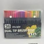Pisaki pędzelkowe Dual Tip Brush Pens 36 kolorów, dwustronne