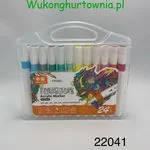 Markery Akrylowe 24 Kolory ZhongCai FD 602 w Etui