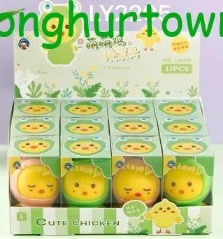 Zabawka Squeeze Cute Chicken Gniotek Kurczak w Kapturze 12 szt.
