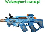 Pistolety dla Dzieci Niebieski Karabin Camo 6 szt. PK15770