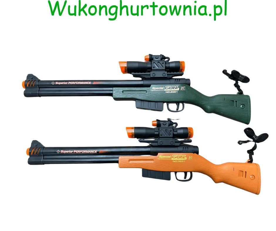 Pistolety dla Dzieci Karabiny z Lunetą Special Gun 6 szt.