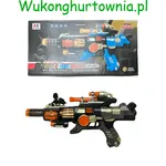 Pistolety dla Dzieci Interaktywny Shoot Gun Światło Dźwięk 6szt