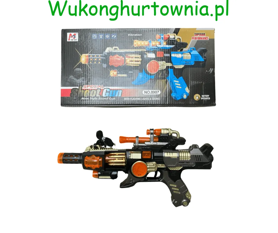 Pistolety dla Dzieci Interaktywny Shoot Gun Światło Dźwięk 6szt