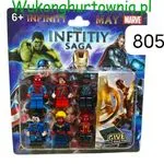 Figurki Avengers Infinity Saga 6PCS z Podstawkami 6+