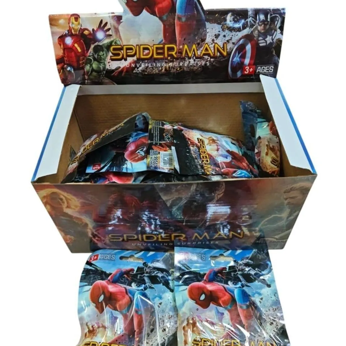 Saszetki Spiderman Unveiling Surprises - Niespodzianka, 24 szt.