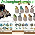 Zabawka Projector Fun Eggshell Projektor Dinozaur 10cm 12 szt.
