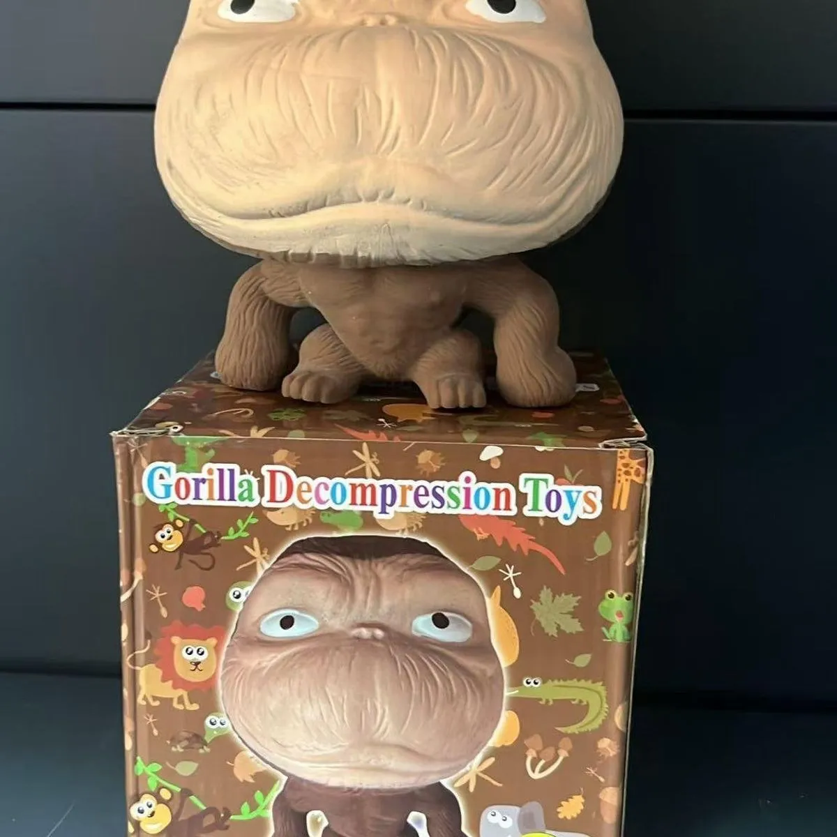 Zabawka Gorilla Decompression Toys - Gniotek Antystresowy Małpa