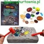 Zabawka Gem Dig Zestaw Wykopaliskowy 17 Klejnotów 6 szt